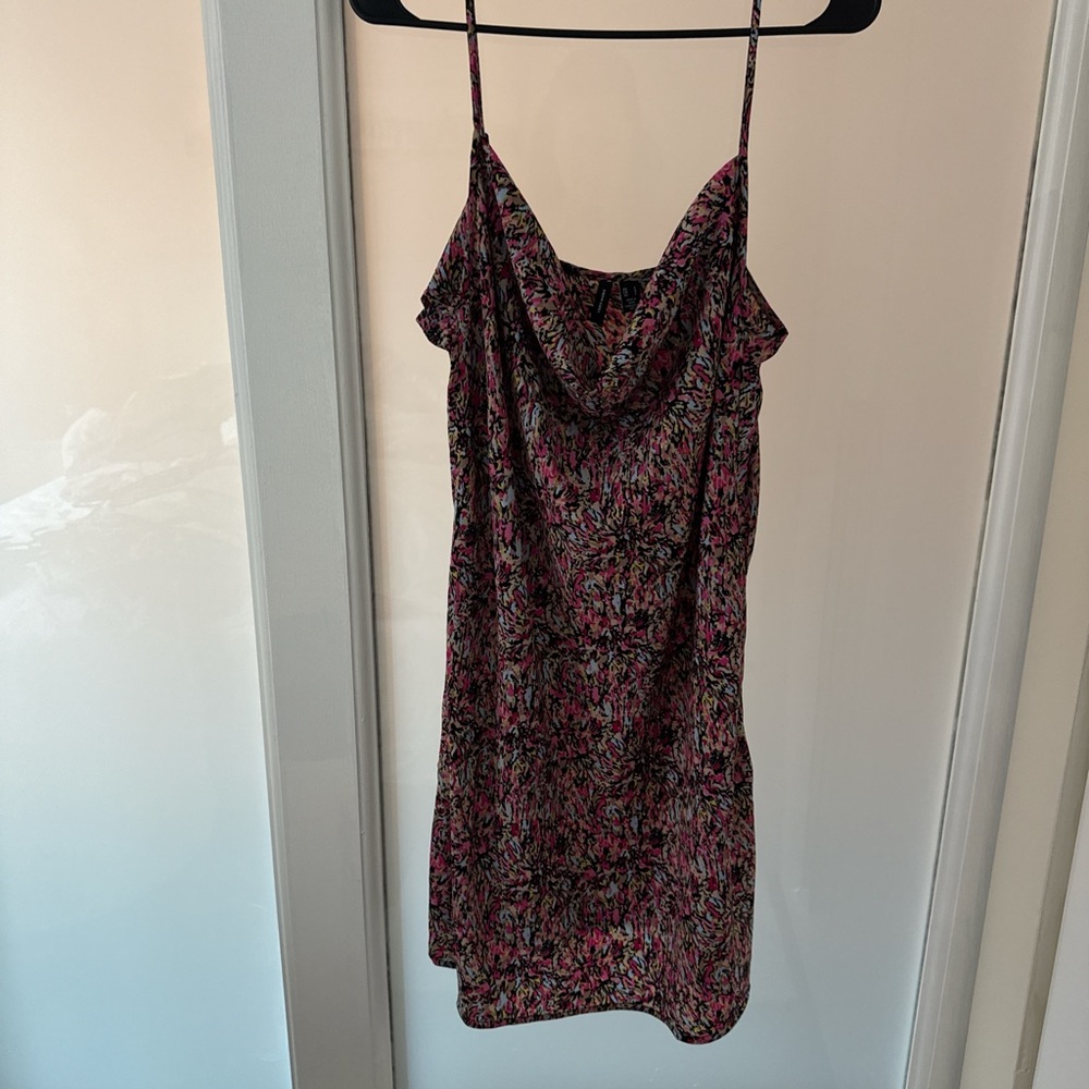 Vero Moda Multicolor Abstract Print Dress